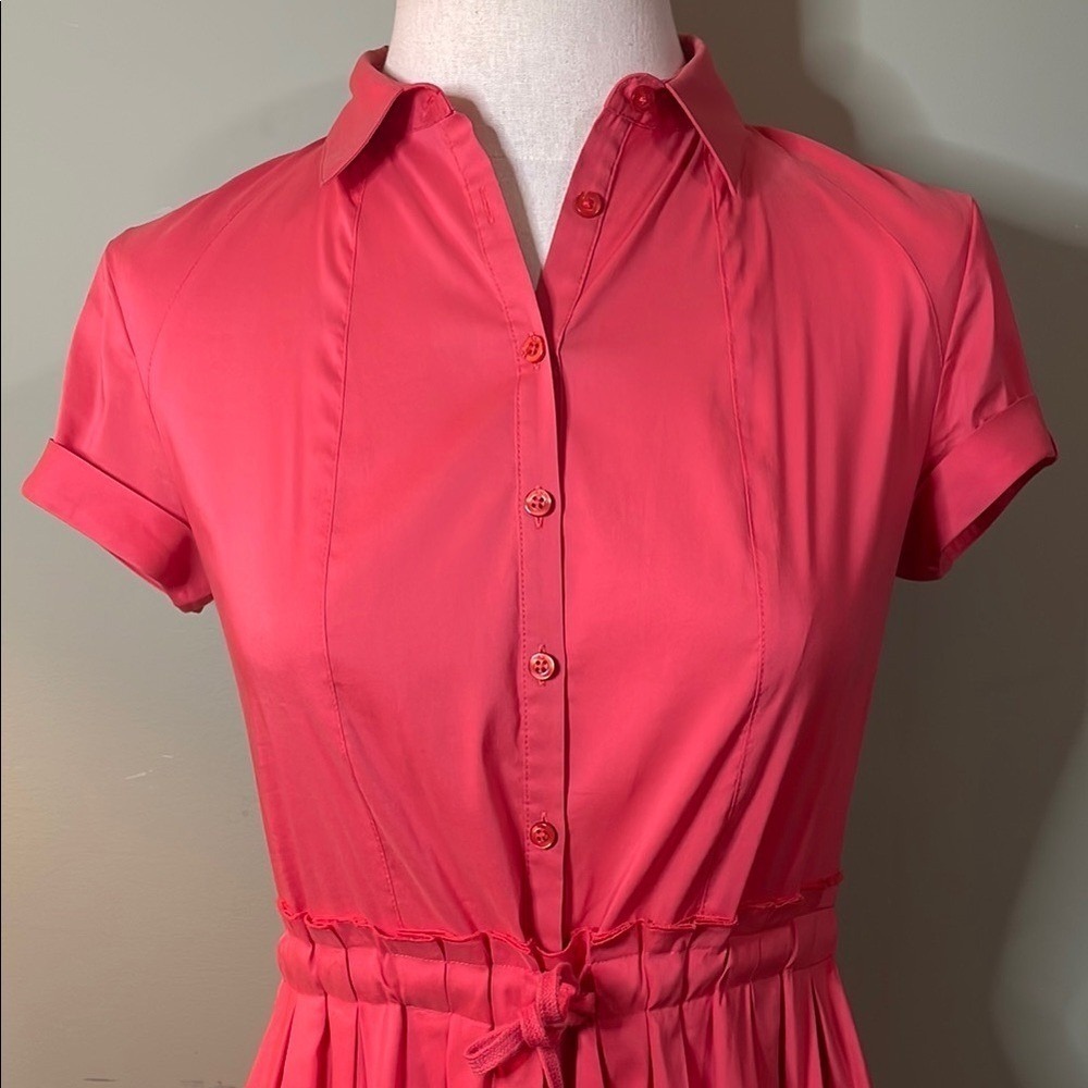 ARMANI EXCHANGE Women's orqnge Shirt Dress - Picture 10 of 13